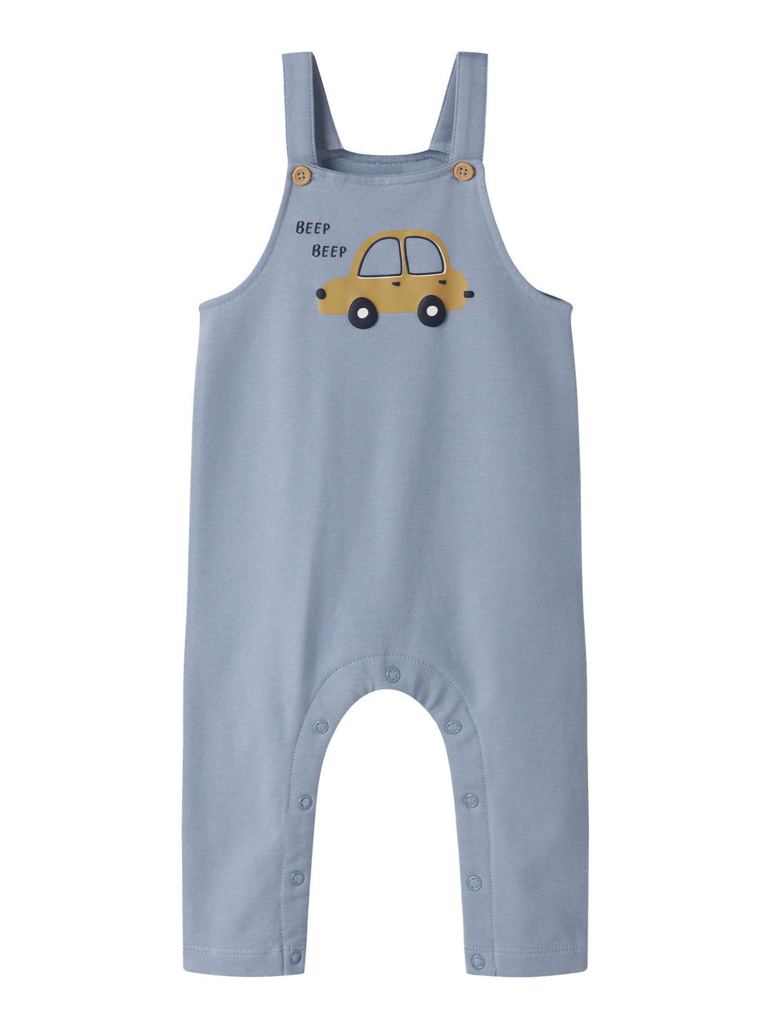 name it baby VONNE SWEAT OVERALL - Dusty Blue | Car - Torgunns Barneklær AS