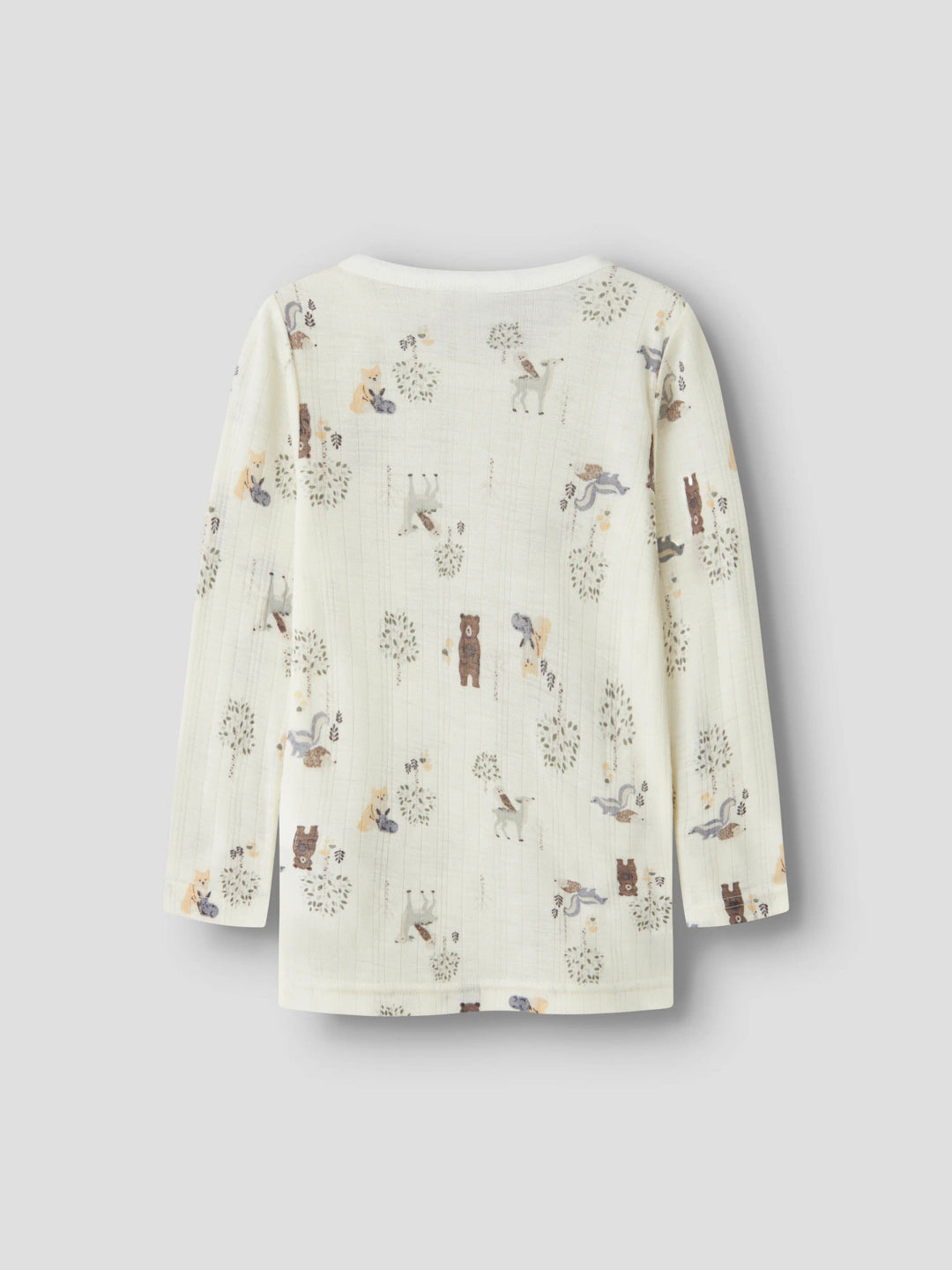 name it mini WANG Ulltrøye - Snow White | Forest Animals