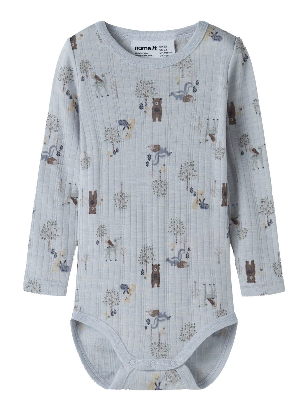 name it mini WANG Ullbody - Arctic Ice | Forest Animals