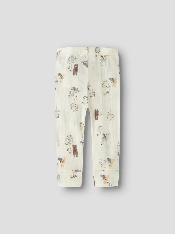 name it baby WANG Ull Legging NOOS - Snow White | Forest Animal