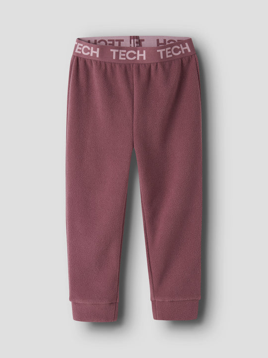 name it mini SPEKTRA FLEECE SET - Rose Brown