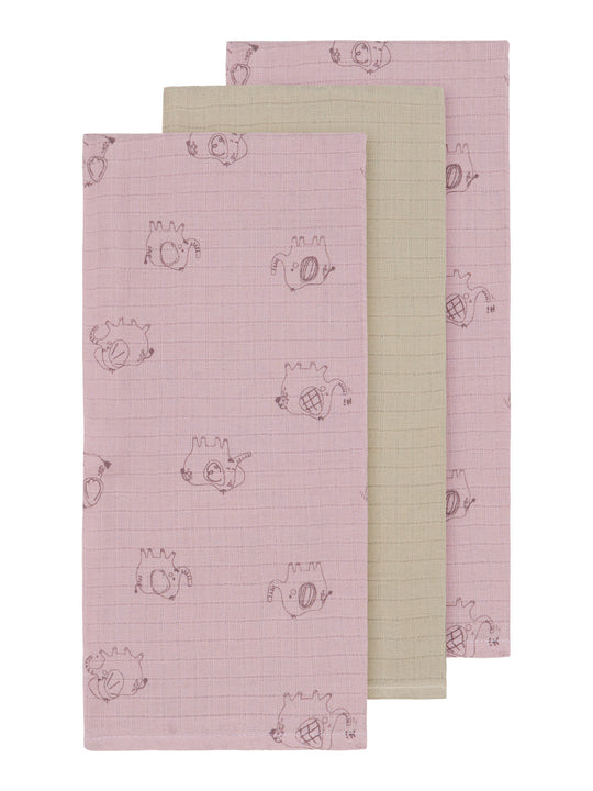 name it baby OHAPPY 3PK KLUTER - Burnished Lilac