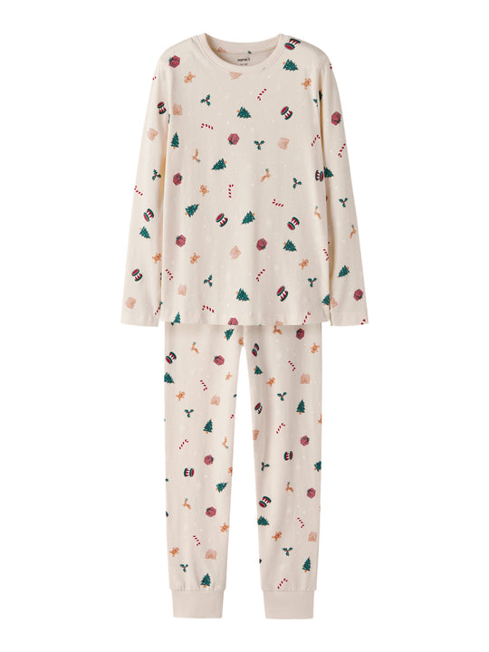 name it kids VISMAS JULEPYSJ - Whitecap Gray