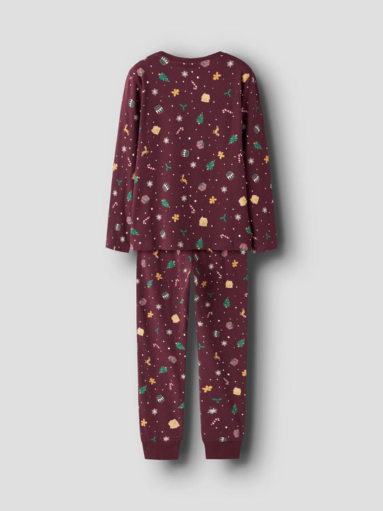 name it kids VISMAS JULEPYSJ - Burgundy
