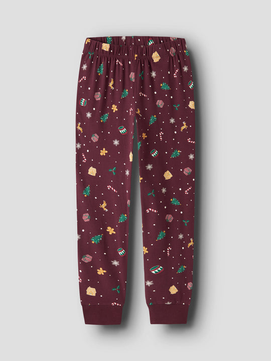 name it kids VISMAS JULEPYSJ - Burgundy