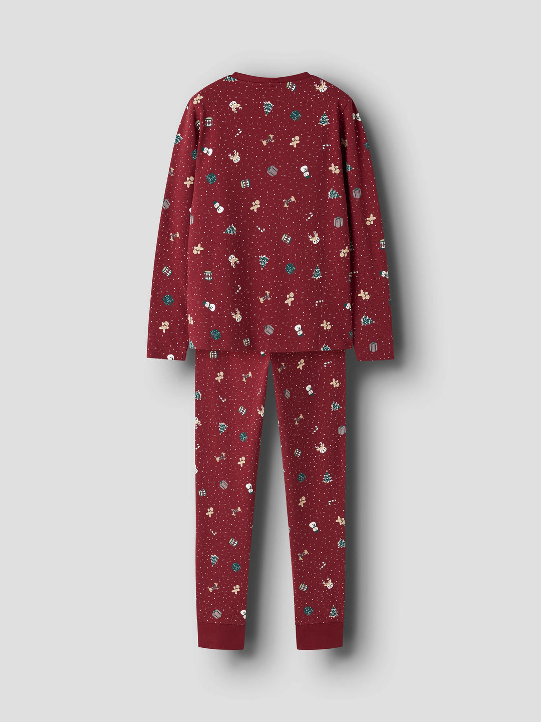 name it kids VISMAS nattsett – Red Dahlia | Jul