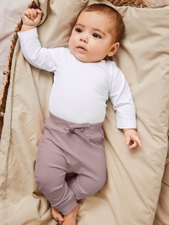name it baby TAKKI SWEAT PANT NOOS - Deauville Mauve - Torgunns Barneklær AS