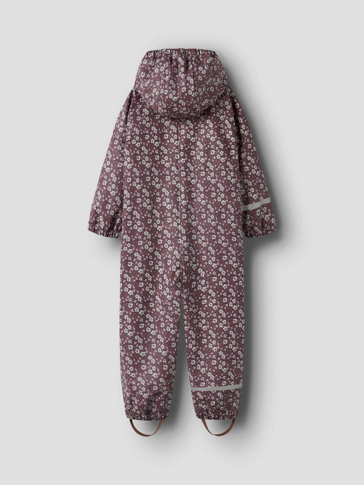 name it mini DRY10 RAIN SUIT FLEECE AOP - Fig
