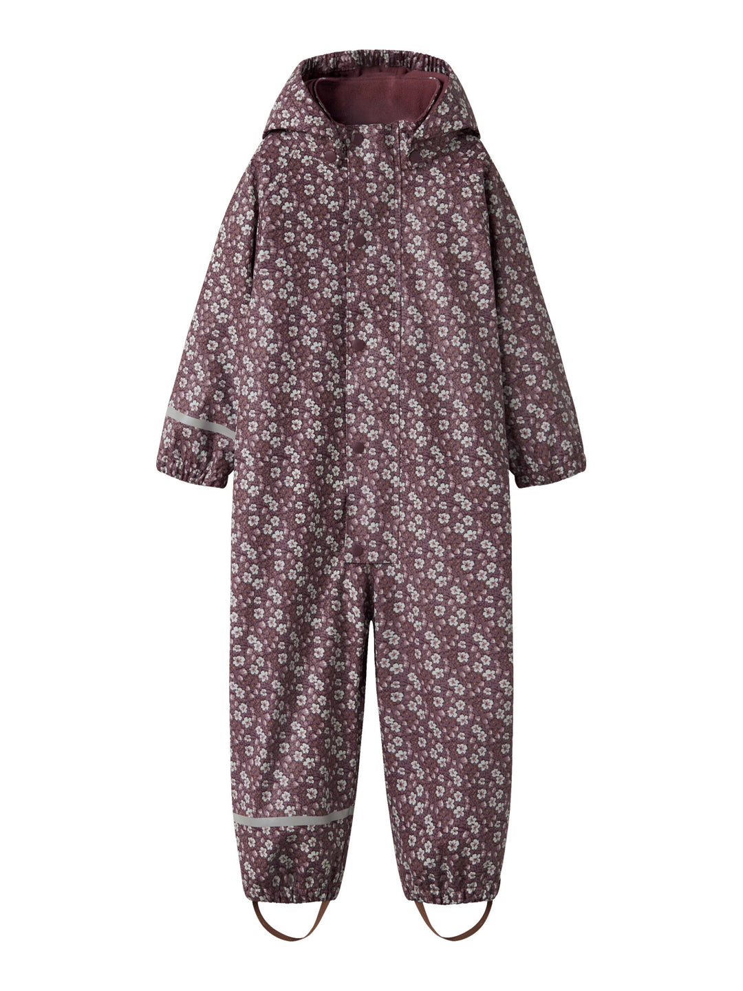 name it mini DRY10 RAIN SUIT FLEECE AOP - Fig