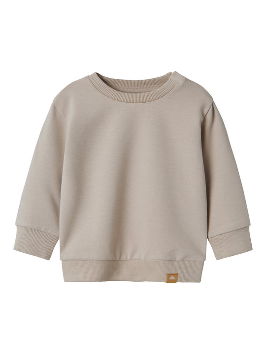 name it baby TAKKI LS SWEAT NOOS - Pure Cashmere - Torgunns Barneklær AS