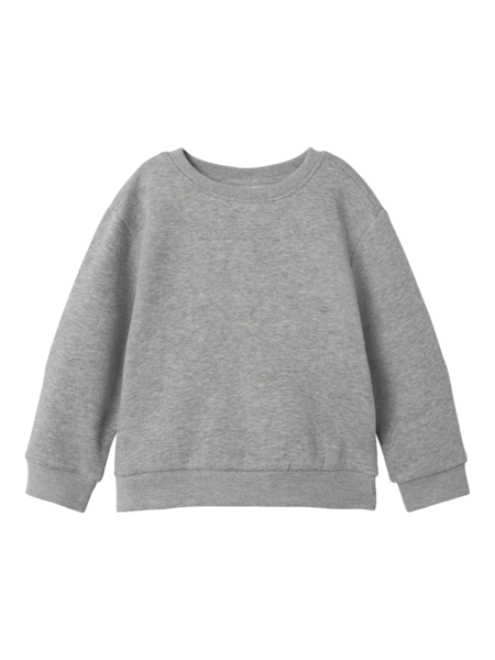 name it mini OANNE LS NREG SWEAT SET - Grey Melange