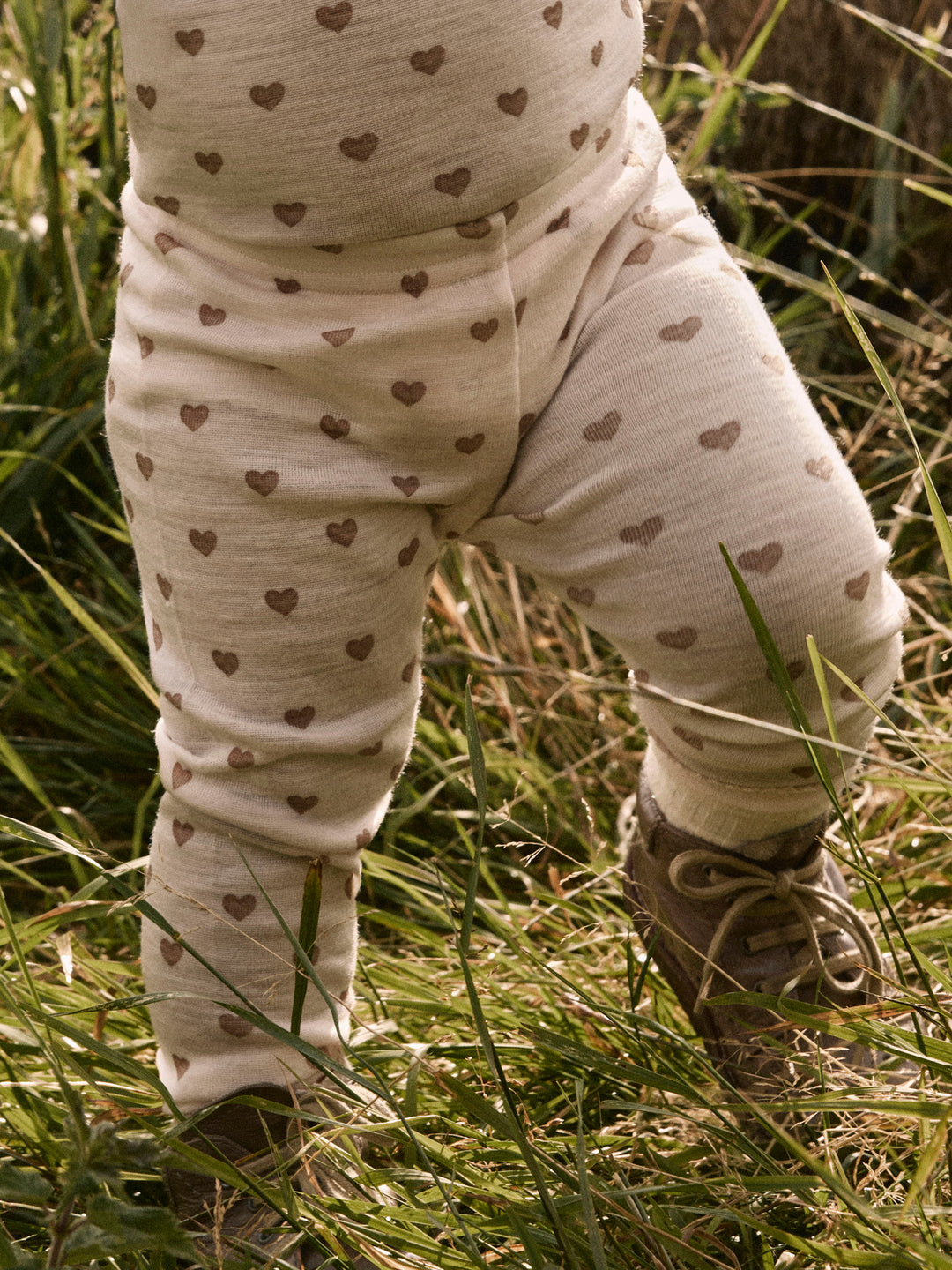 Lil Atelier Baby NOEL NIA Ull Legggings - Morganite | Heart