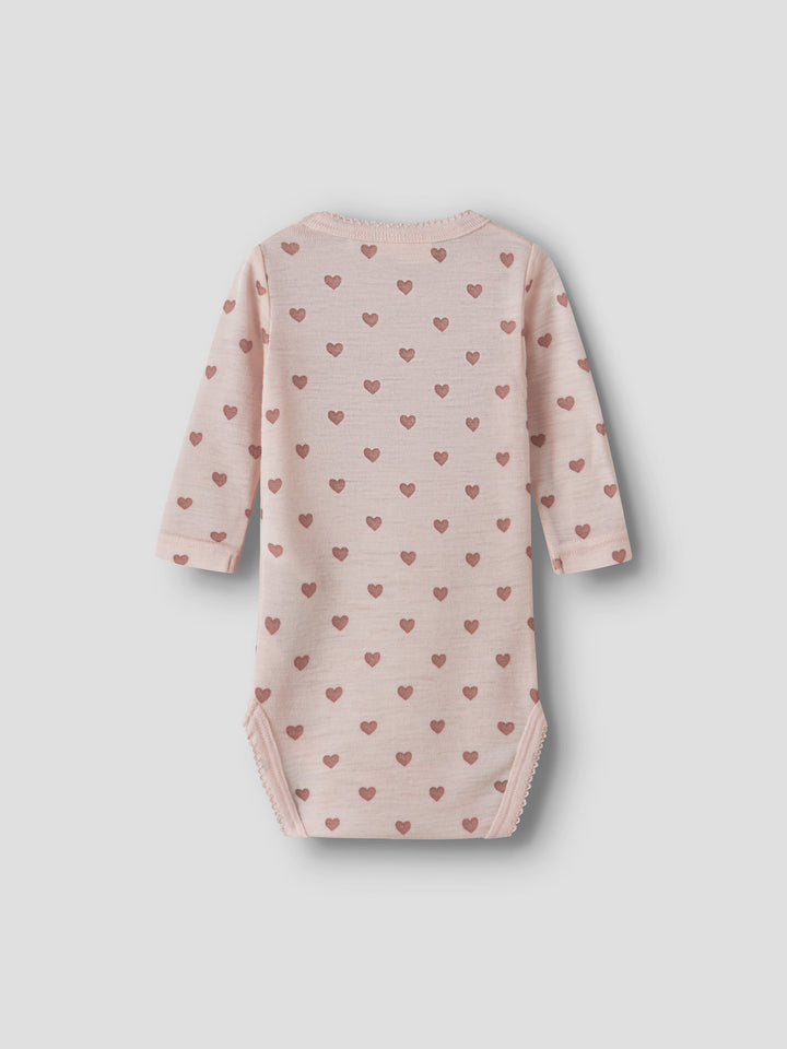 Lil Atelier Baby NOEL NIA Ullbody - Morganite | Heart