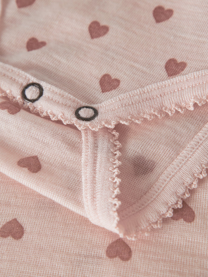 Lil Atelier Baby NOEL NIA Ullbody - Morganite | Heart