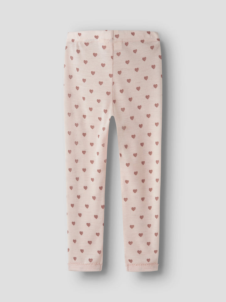 Lil Atelier Mini NOEL NIA Ull Leggings - Morganite | Heart