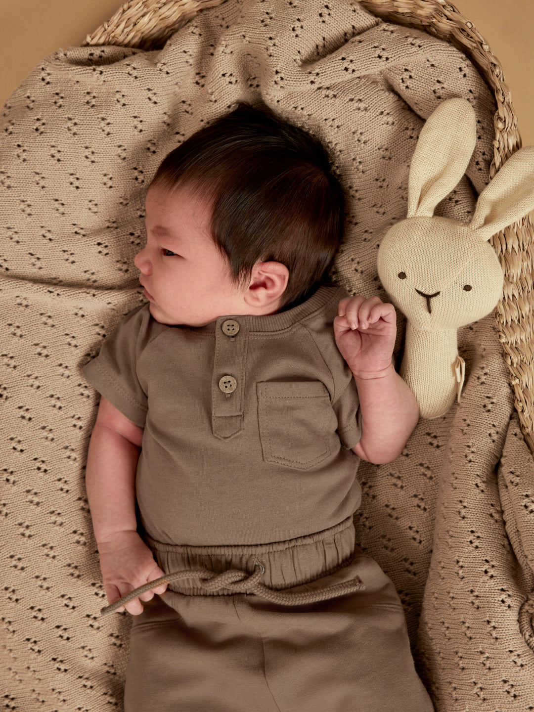 Lil Atelier Baby DOLAN JOE body - Coca Mocha