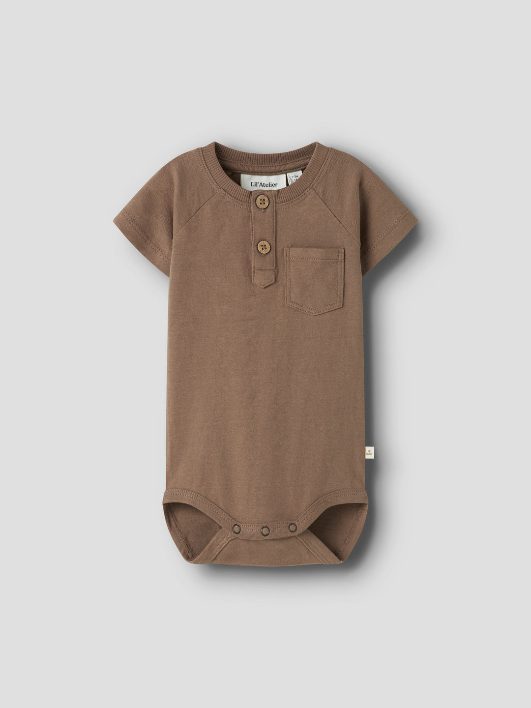 Lil Atelier Baby DOLAN JOE body - Coca Mocha