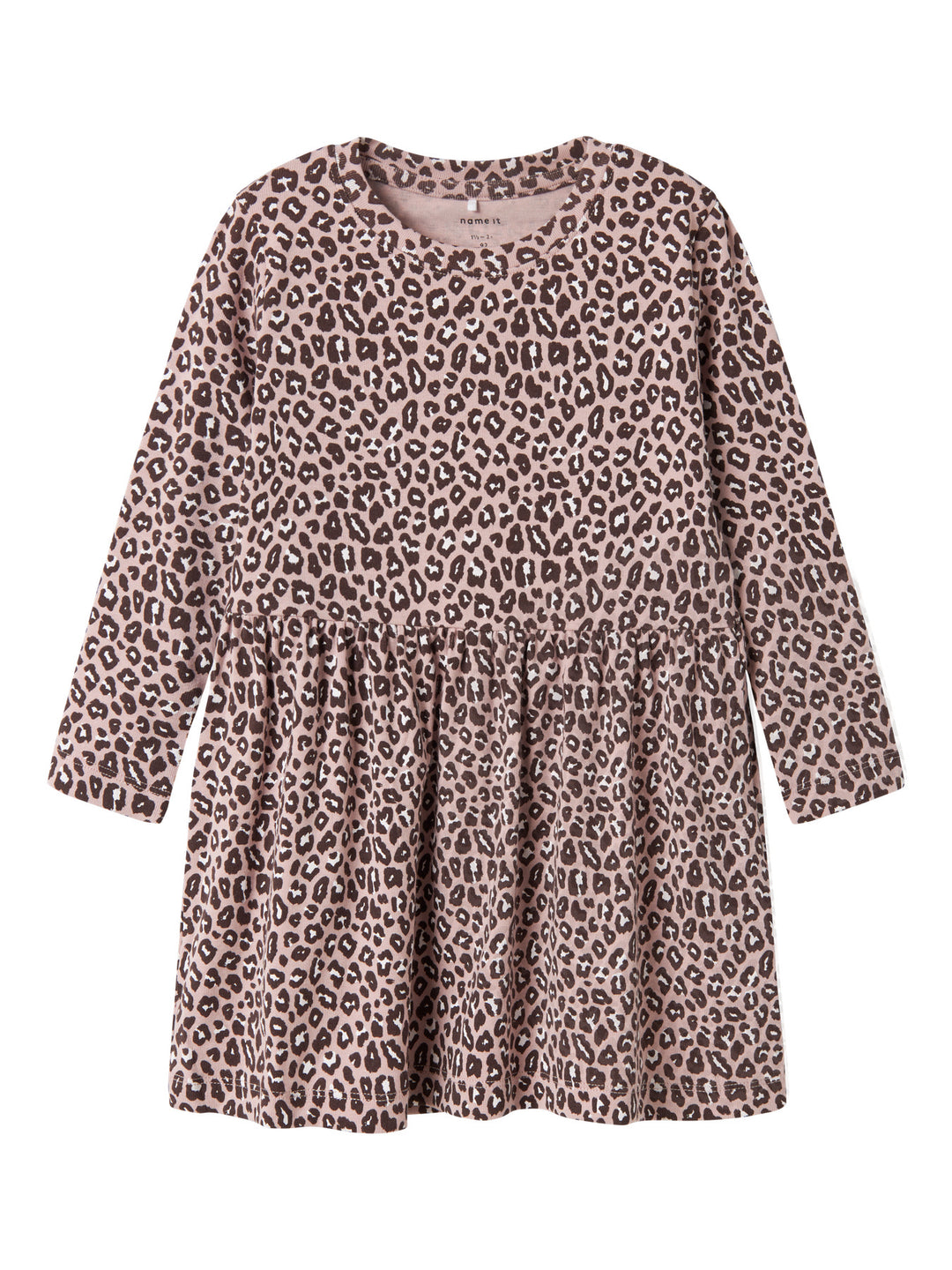 name it mini LEOANA LS DRESS - Burnished Lilac - Torgunns Barneklær AS