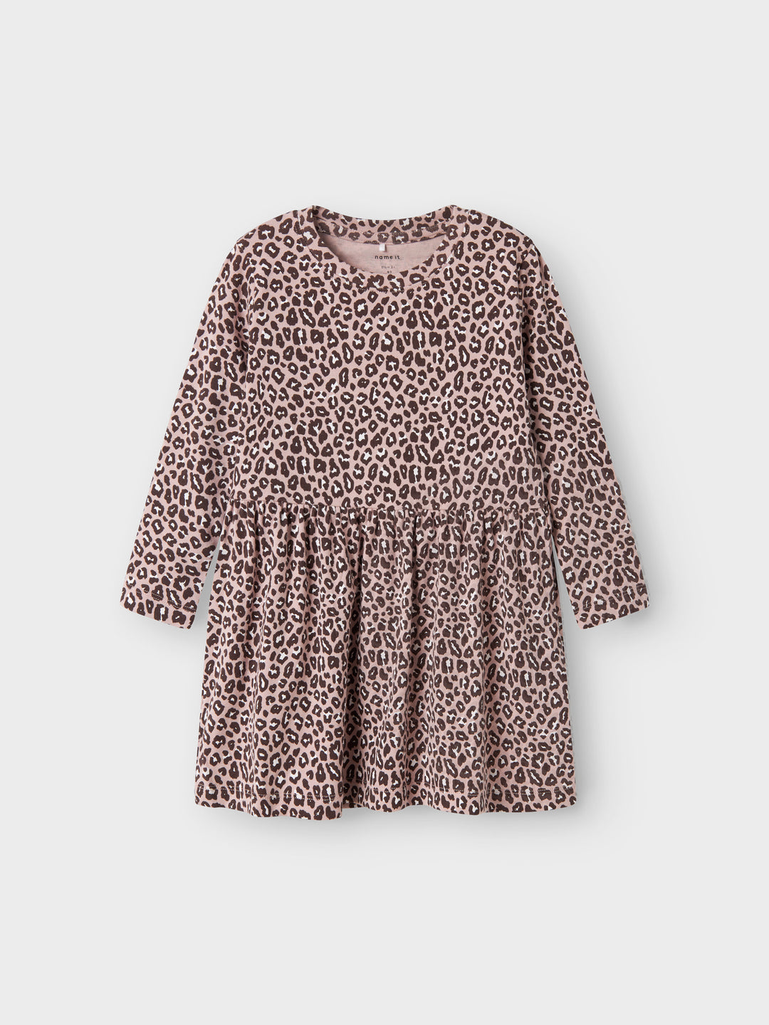 name it mini LEOANA LS DRESS - Burnished Lilac - Torgunns Barneklær AS