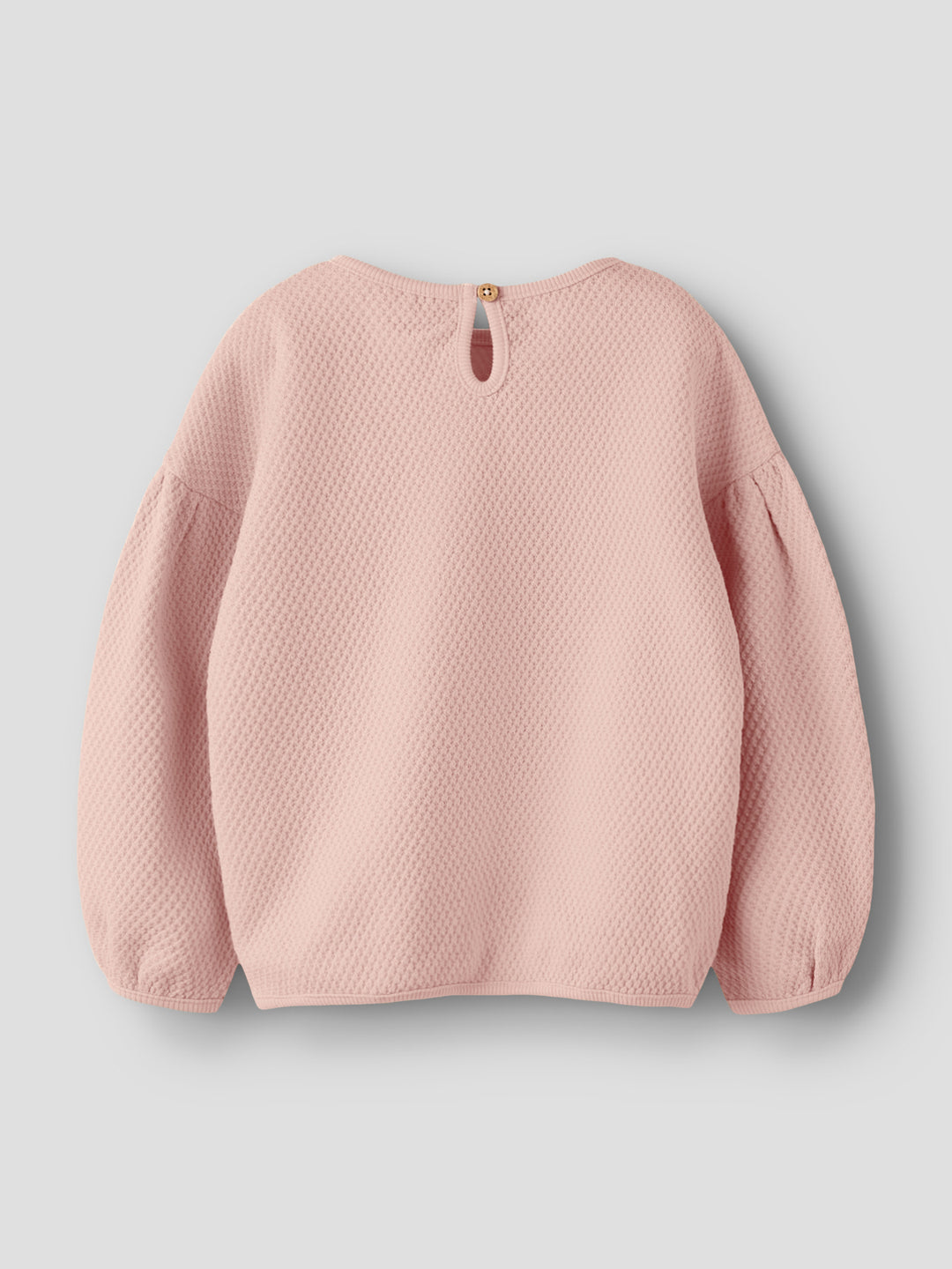 Lil' Atelier Mini NOELLA LS OVERSIZE SWEAT - Cameo Rose - Torgunns Barneklær AS