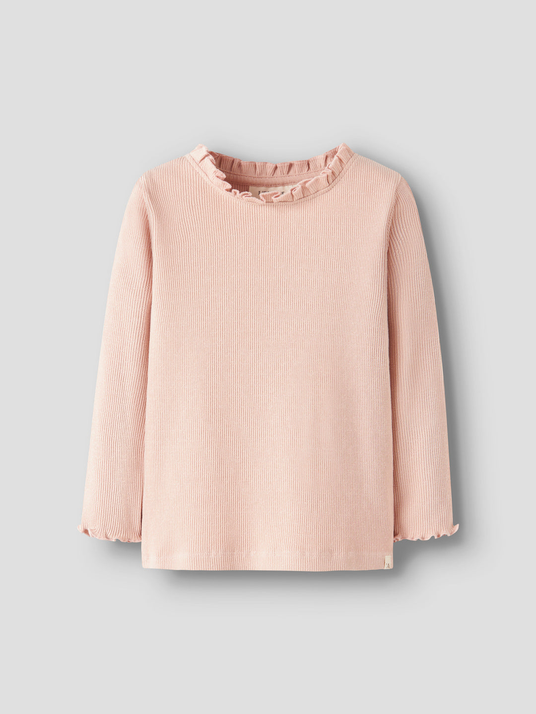 Lil' Atelier Mini NORA LS SLIM TOP - Cameo Rose - Torgunns Barneklær AS