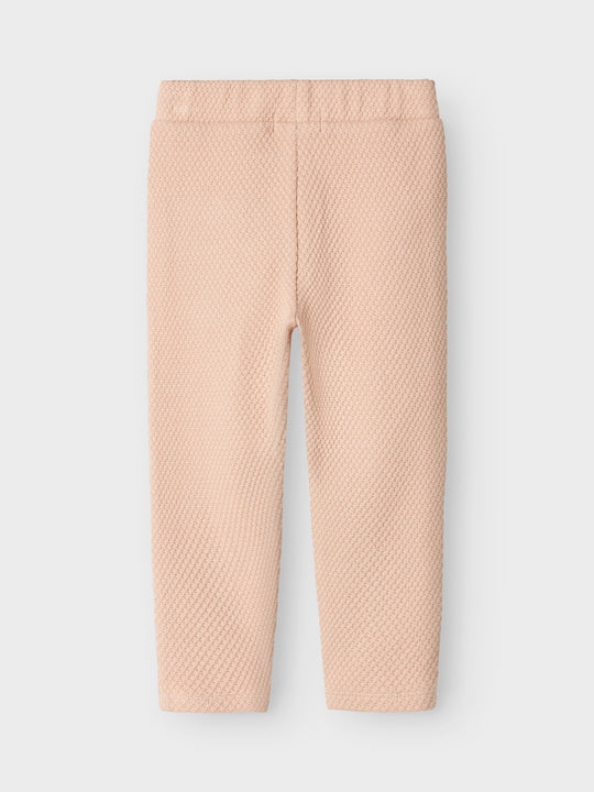 Lil' Atelier Mini NOELLA SWEAT PANT - Cameo Rose - Torgunns Barneklær AS