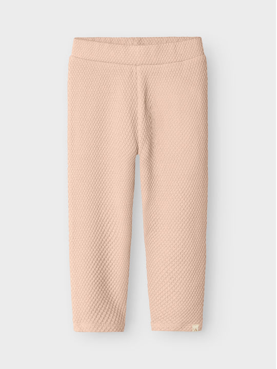 Lil' Atelier Mini NOELLA SWEAT PANT - Cameo Rose - Torgunns Barneklær AS