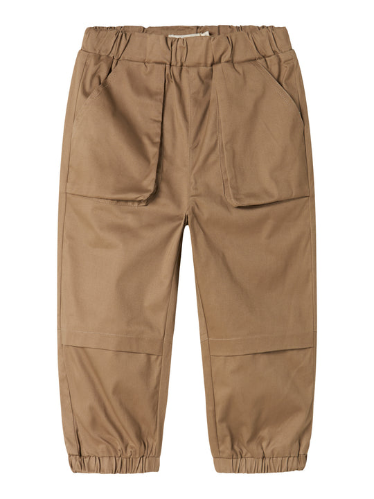 Lil' Atelier Mini NAGE REG PANT - Sepia Tint - Torgunns Barneklær AS