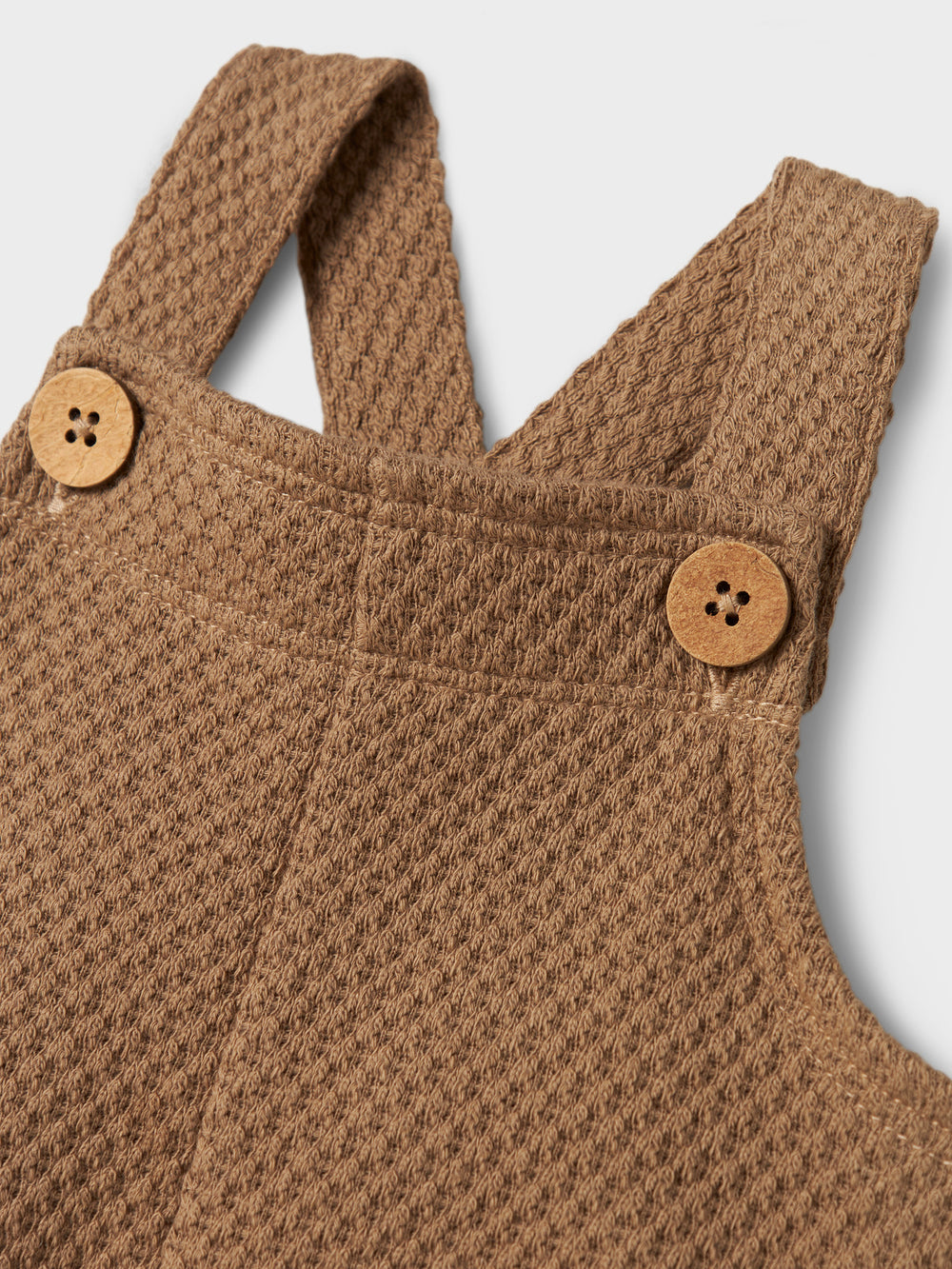 Lil' Atelier Baby NOELLO LOOSE OVERALL - Sepia Tint - Torgunns Barneklær AS