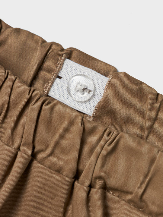 Lil' Atelier BABY NAGE REG PANT - Sepia Tint - Torgunns Barneklær AS