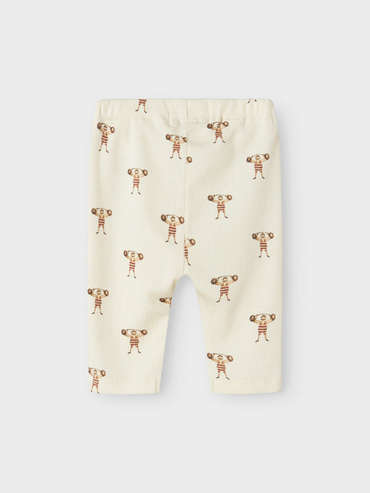 Lil' Atelier Baby LAVO EMI LOOSE PANT - Turtledove | STRONG MAN - Torgunns Barneklær AS