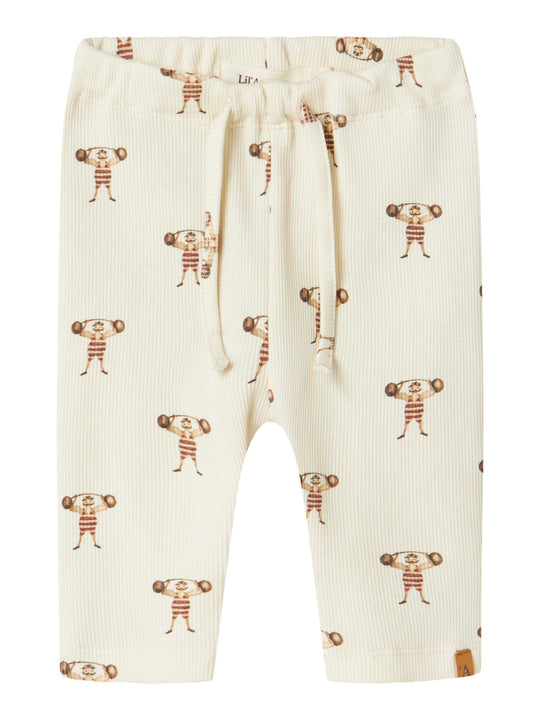 Lil' Atelier Baby LAVO EMI LOOSE PANT - Turtledove | STRONG MAN - Torgunns Barneklær AS