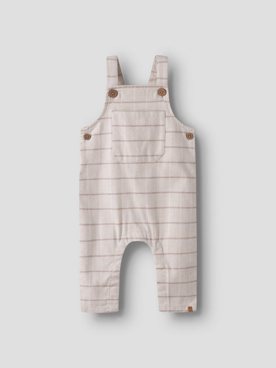 Lil' Atelier Baby NADIM LOOSE OVERALL - Pure Cashmere - Torgunns Barneklær AS