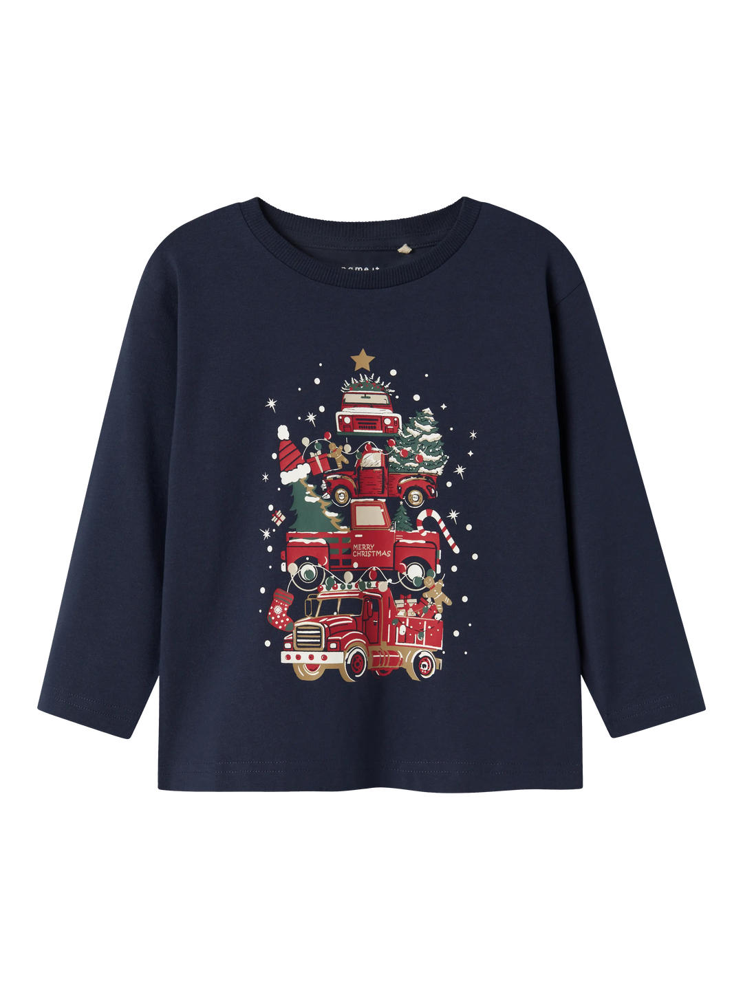 name it mini REJULLI julegenser - Navy Blazer