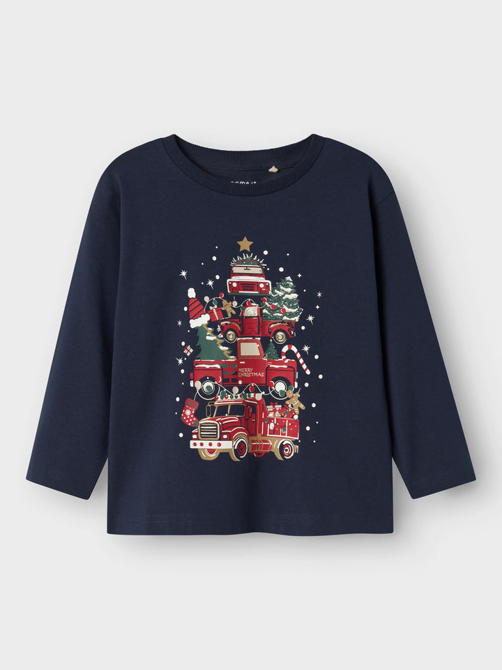 name it mini REJULLI julegenser - Navy Blazer