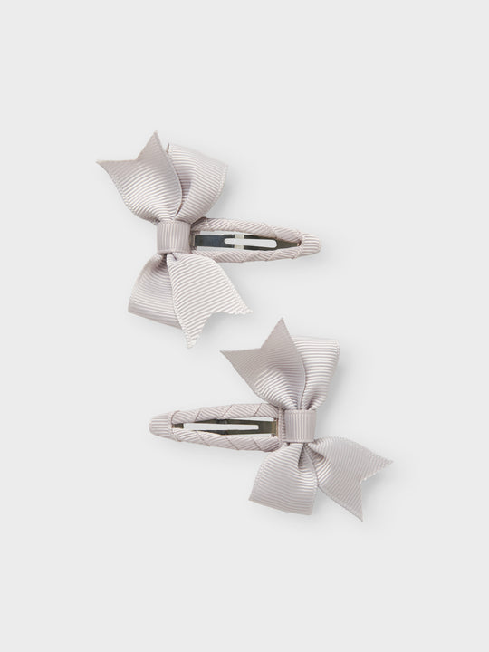 name it mini OSANDY 2PK HAIRCLIP - Island Fossil - Torgunns Barneklær AS