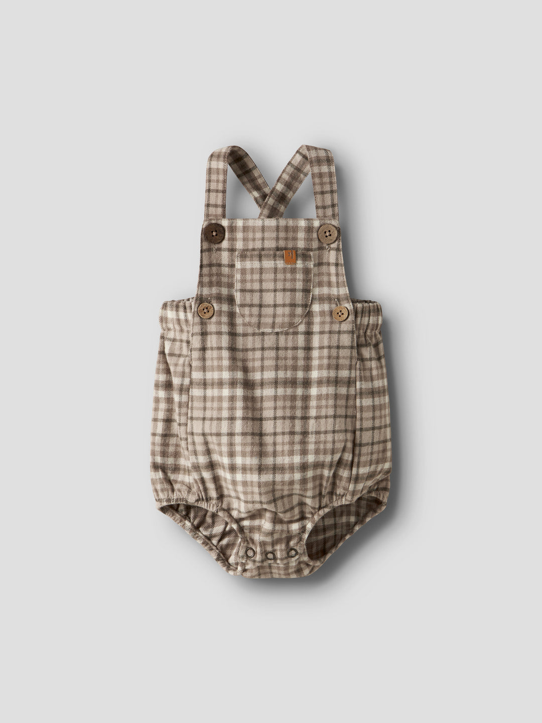 Lil' Atelier Baby REBEL ROMPER - Sepia Tint