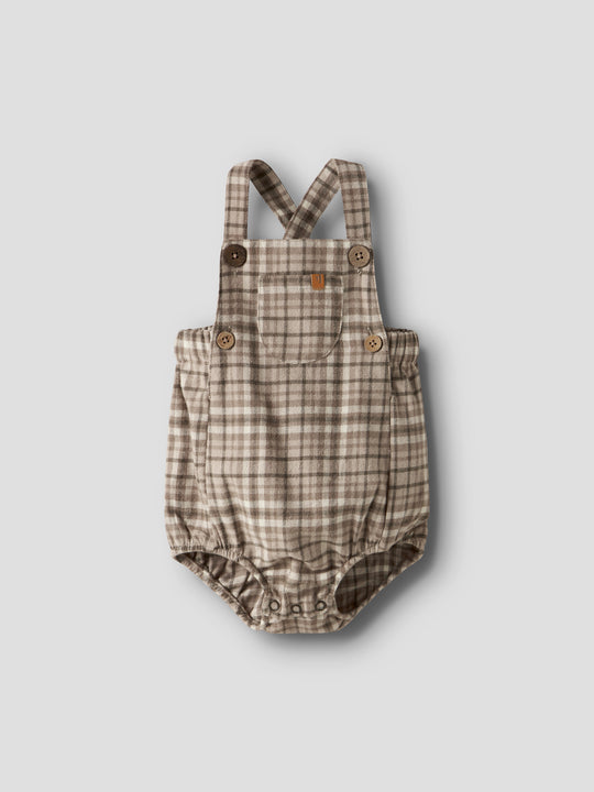 Lil' Atelier Baby REBEL ROMPER - Sepia Tint