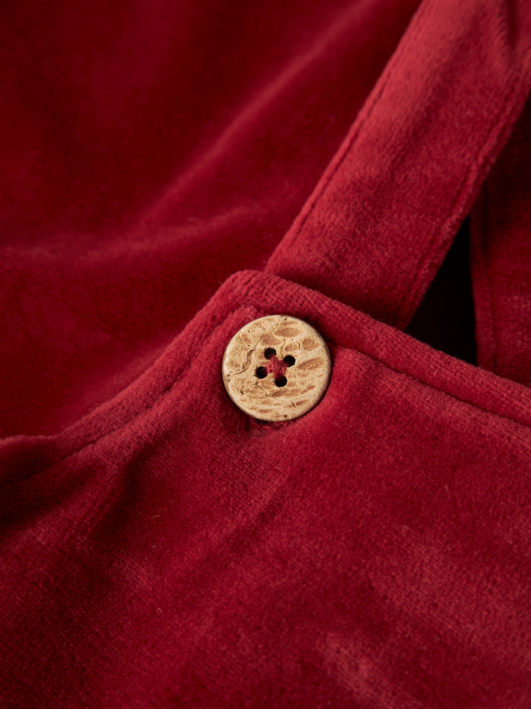 Lil' Atelier Baby SAGA SAG LOOSE OVERALL - Red Dahlia