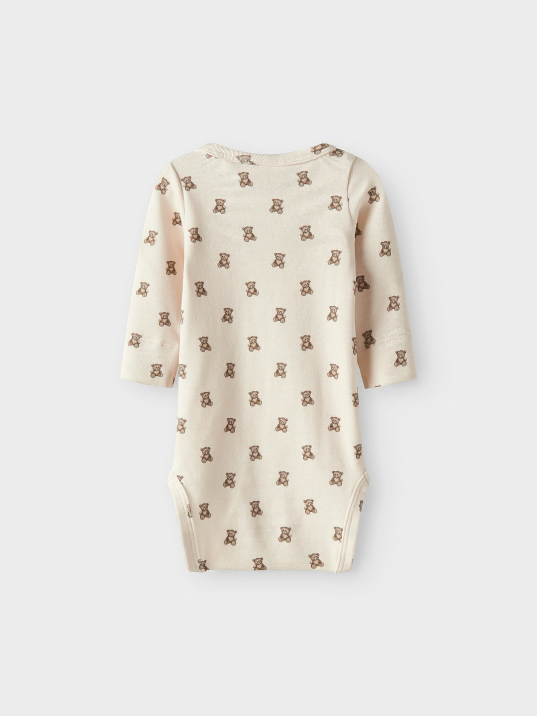 Lil' Atelier Baby GAYO ELO LS SLIM BODY NOOS - Turtledove | TEDDYBEAR - Torgunns Barneklær AS