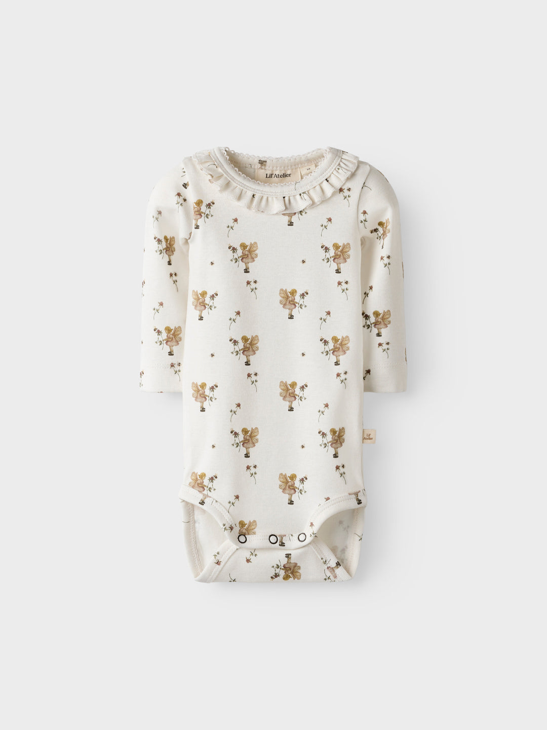 Lil' Atelier Baby LAYO SIN LS SLIM BODY - Coconut Milk | FAIRY - Torgunns Barneklær AS