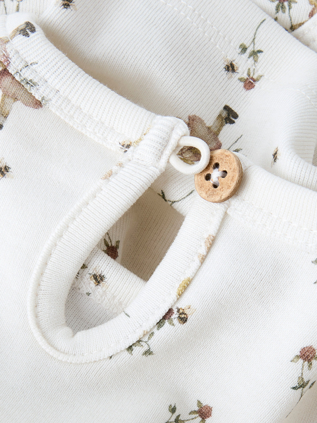 Lil' Atelier Baby LAYO ENK LS BODY DRESS - Coconut Milk | FAIRY - Torgunns Barneklær AS