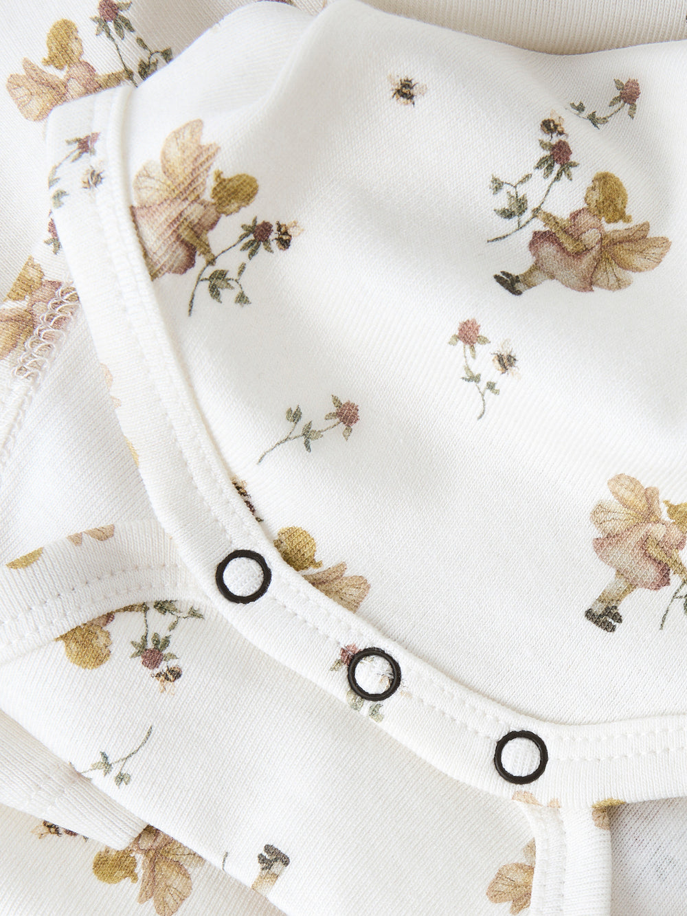 Lil' Atelier Baby LAYO ENK LS BODY DRESS - Coconut Milk | FAIRY - Torgunns Barneklær AS