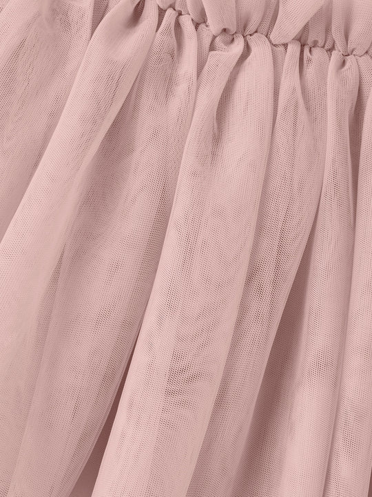 Lil' Atelier Mini LIBERTY TULLE SKIRT - Misty Rose - Torgunns Barneklær AS