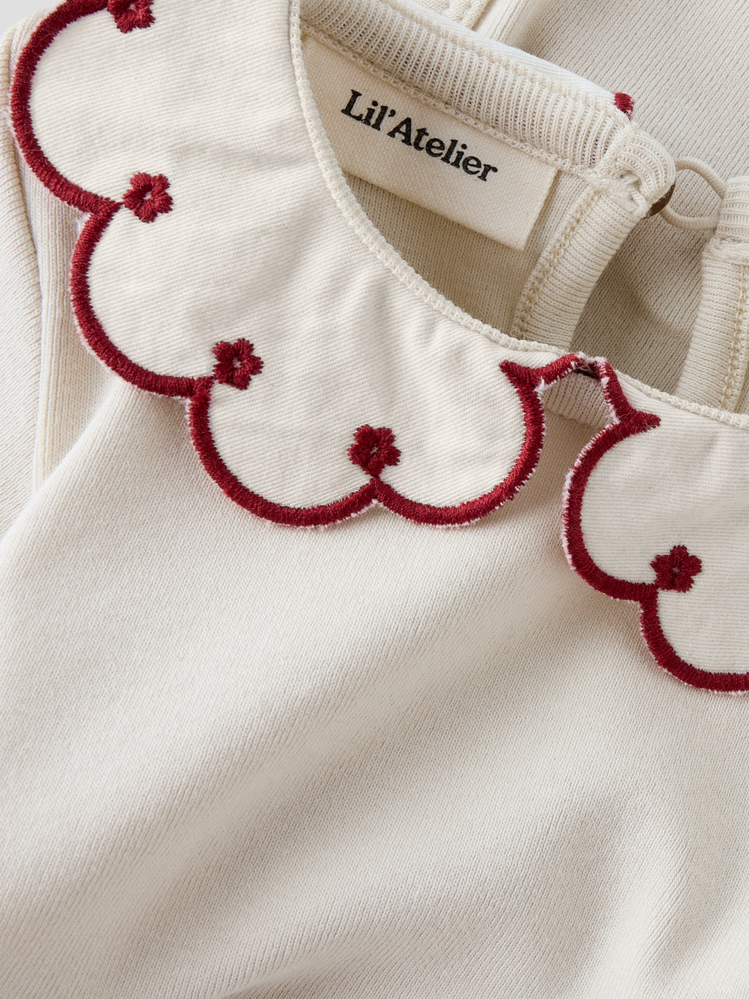 Lil' Atelier Baby FUNDO LUS LS SLIM BODY - Turtledove | RED DAHLIA