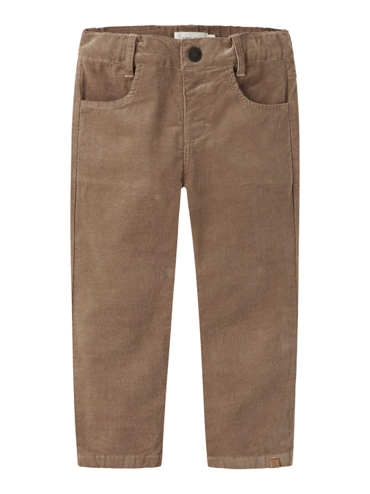 Lil' Atelier Mini RYANSOMBA CORD PANT - Sepia Tint