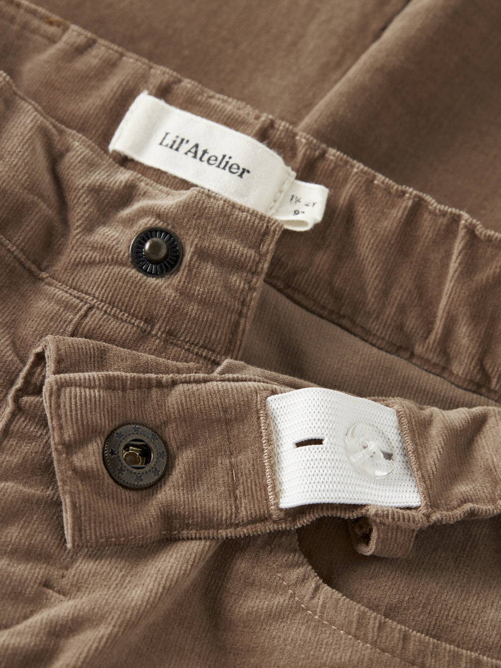 Lil' Atelier Mini RYANSOMBA CORD PANT - Sepia Tint