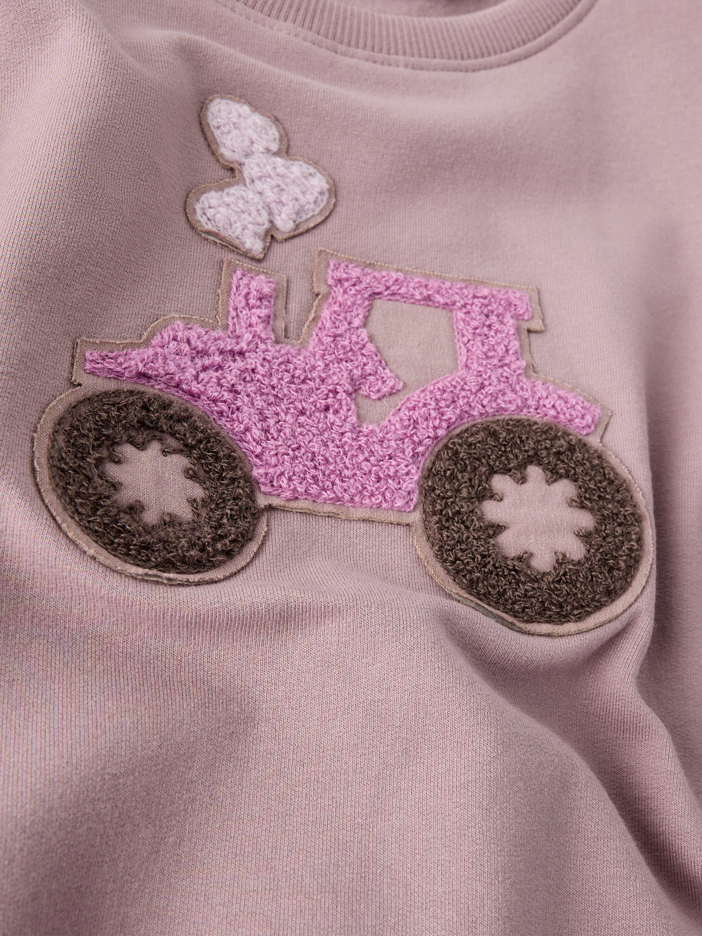 name it mini NIANA TRACTOR LS SWEAT - Toadstool - Torgunns Barneklær AS