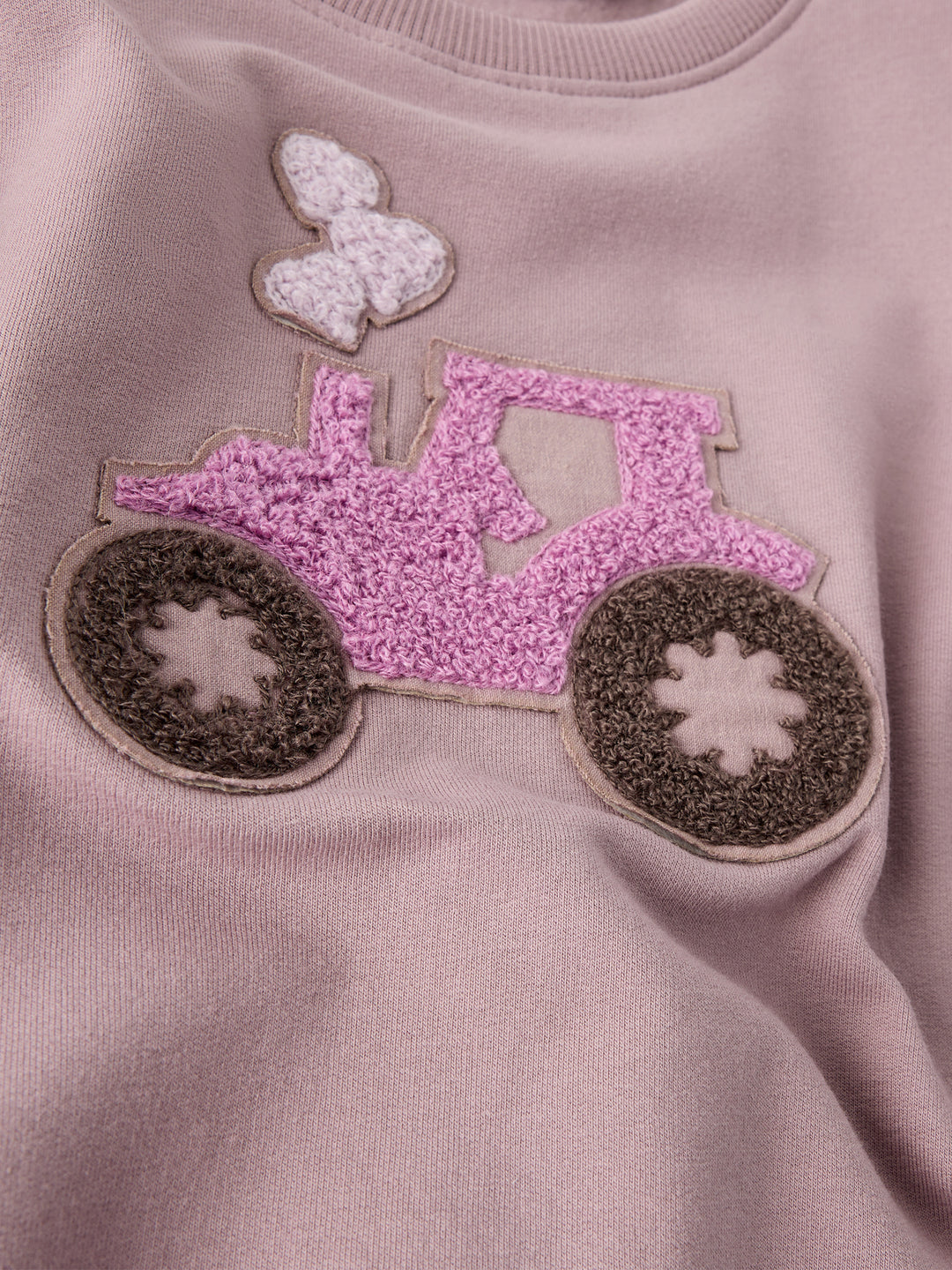 name it mini NIANA TRACTOR LS SWEAT - Toadstool - Torgunns Barneklær AS
