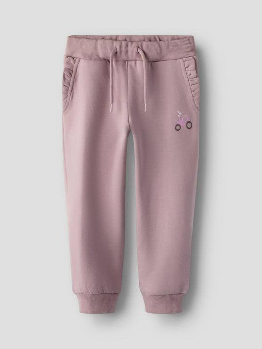 name it mini NIANA TRACTOR SWEAT PANT - Toadstool - Torgunns Barneklær AS